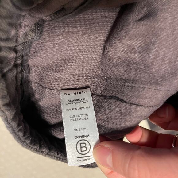 Athleta Farallon Camo Jogger Pants Olive Green Size 2 - Picture 8 of 8